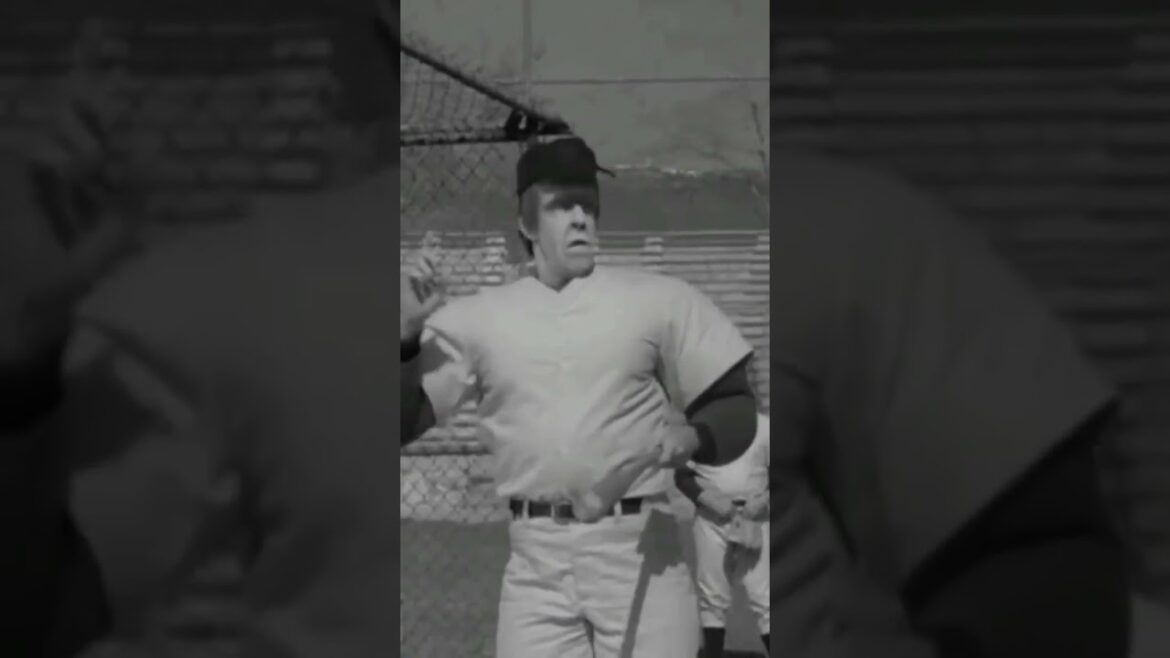 Herman Munster Plays Baseball and Hits a Bomb