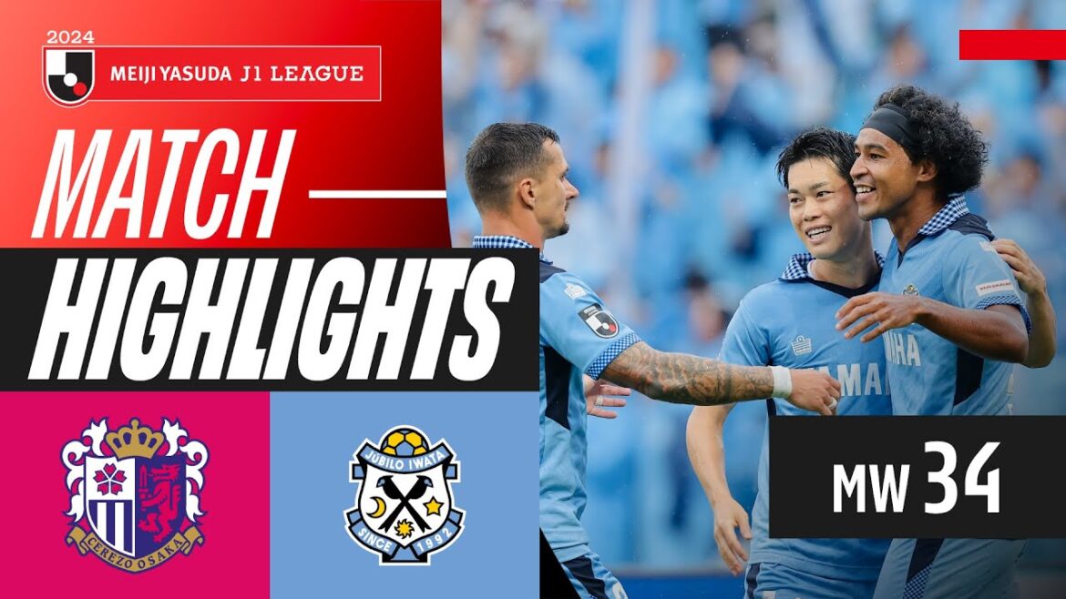 Ryo Germain Scores a Brace! | Cerezo Osaka 1-2 Júbilo Iwata | 2024 J1 LEAGUE HIGHLIGHTS | MW 34 Ryo Germain Scores a Brace! | Cerezo Osaka 1-2 Júbilo Iwata | 2024 J1 LEAGUE HIGHLIGHTS | MW 34