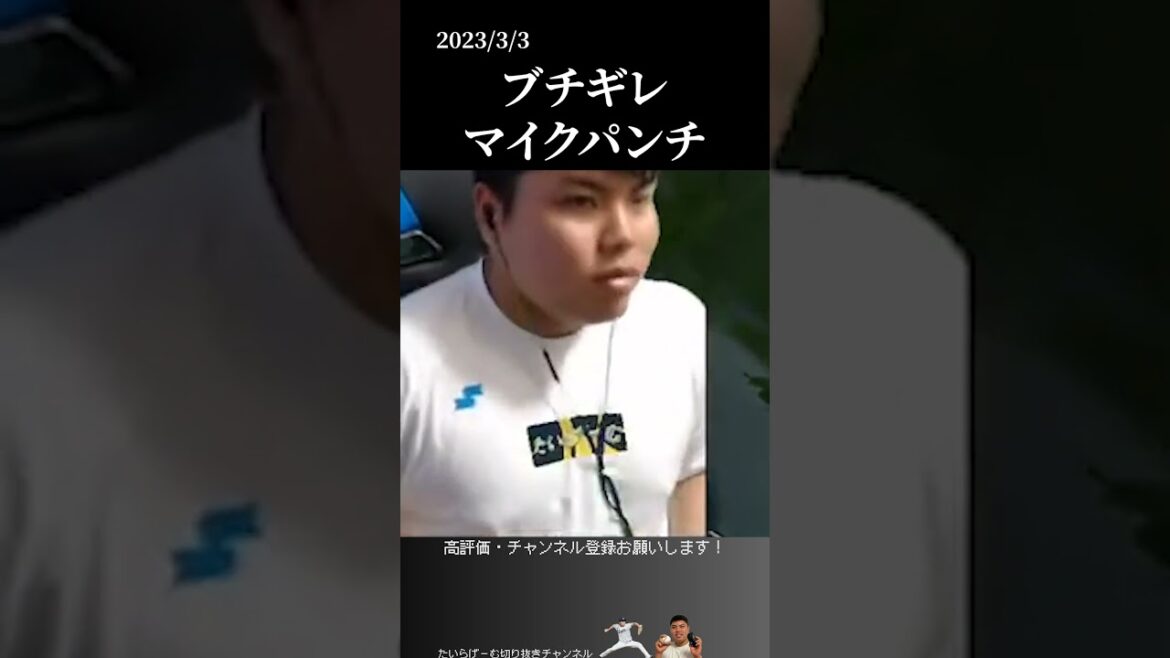 【平良海馬】マイクパンチ  #侍ジャパン #埼玉西武ライオンズ #平良海馬