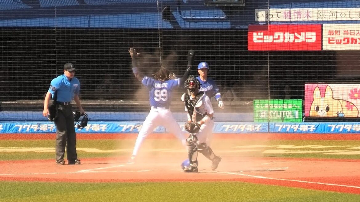 【エラーで同点！】ドラゴンズ4回の攻撃！相手のエラーでカリステ選手が2塁から一気にホームイン！！2024/06/16