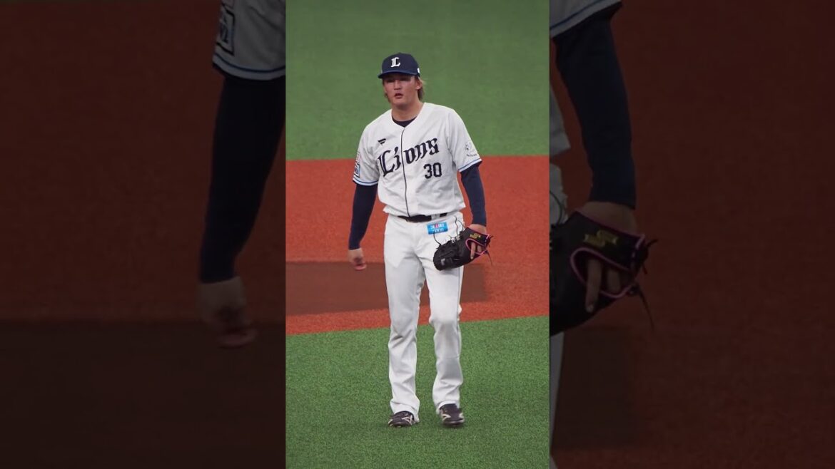 2024.10.19 埼玉西武 秋季練習 #元山飛優 キャッチボール (ベルーナドーム)