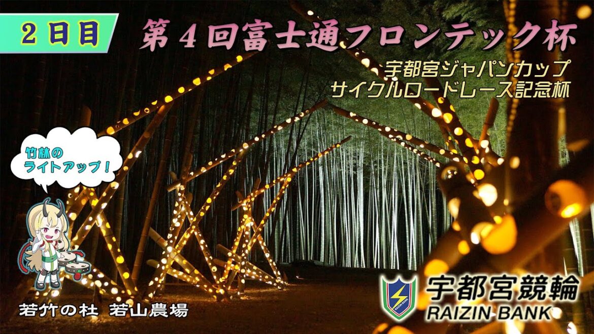 【宇都宮競輪中継】宇都宮ジャパンカップサイクルロードレース記念杯・第４回富士通フロンテック杯（ＦⅠＩ）　２日目