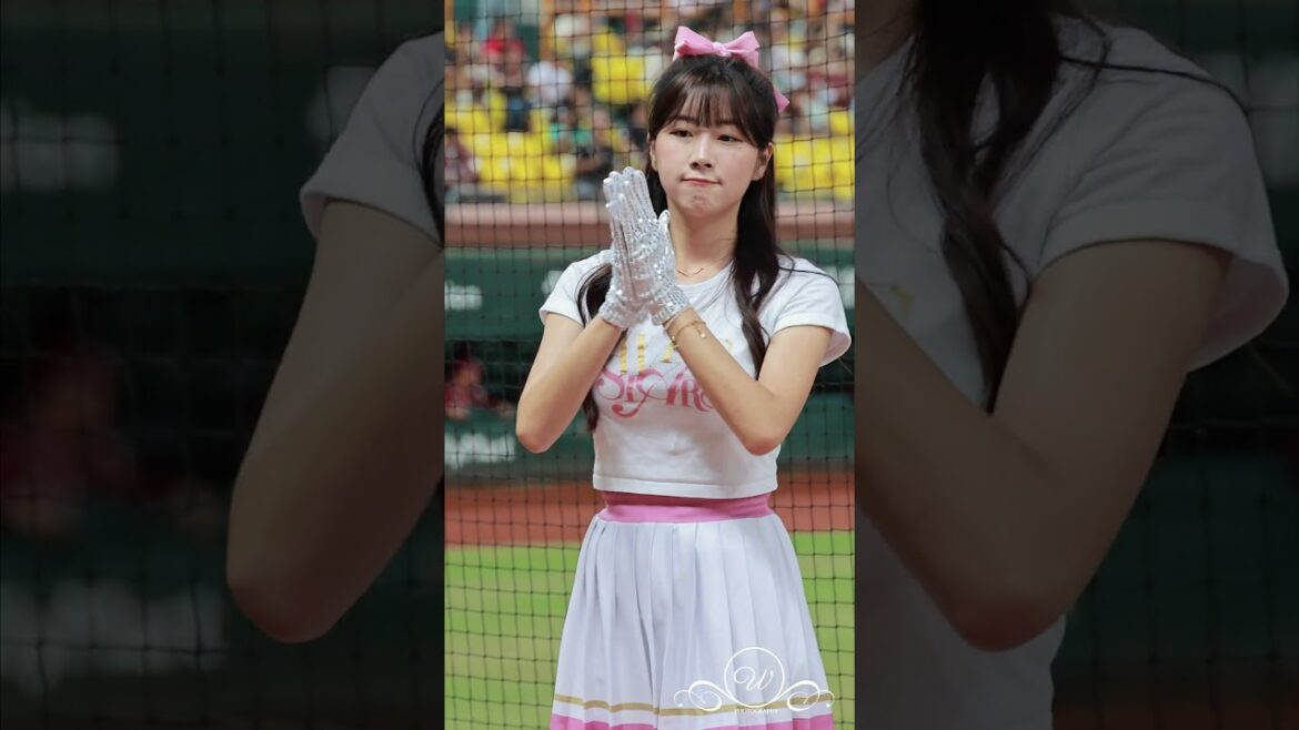 長腿美女 安芝儇 王柏融應援 我都還沒跳 給大王拍拍手 #安芝儇 #台鋼雄鷹啦啦隊 台湾プロ野球チア 2024/5/31 #wallace0935 #台鋼雄鷹 #wingstars