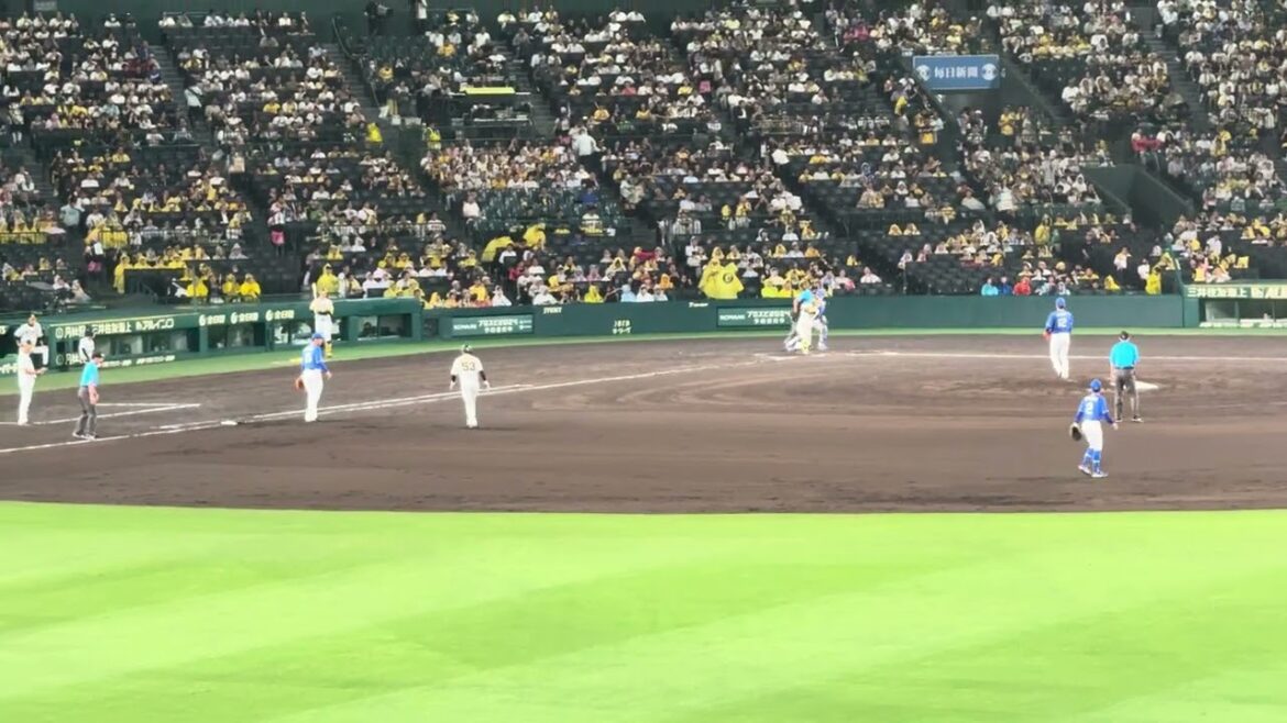 1番島田海吏 マルチ安打で3度目の出塁！！初球から走る気満々 中野も続く　なお打球判断