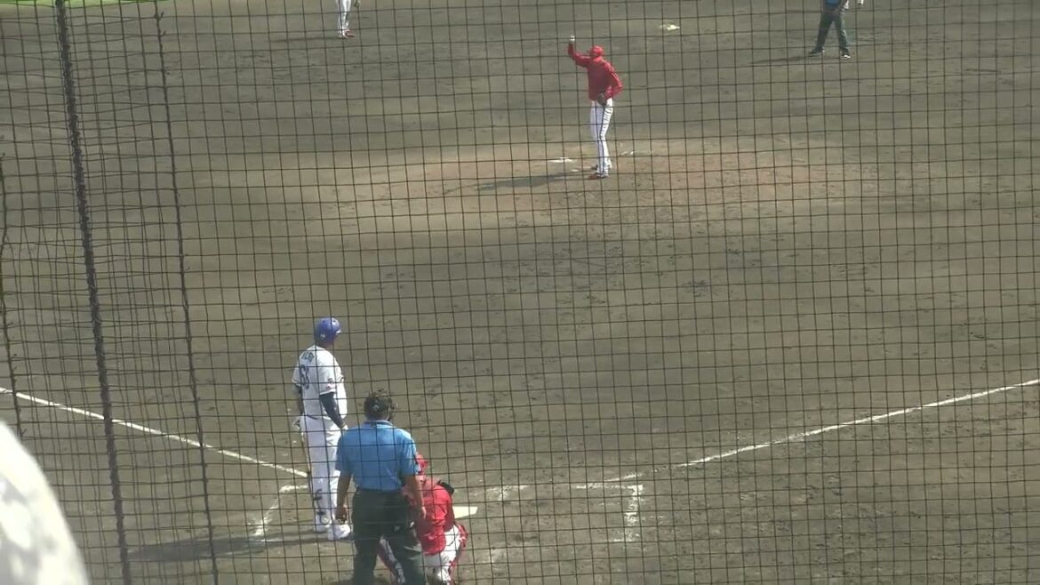 中日ドラゴンズ ビシエド選手 第2打席 レフトフライ VS 広島東洋カープ 遠藤淳志投手 2024/9/24 ナゴヤ球場