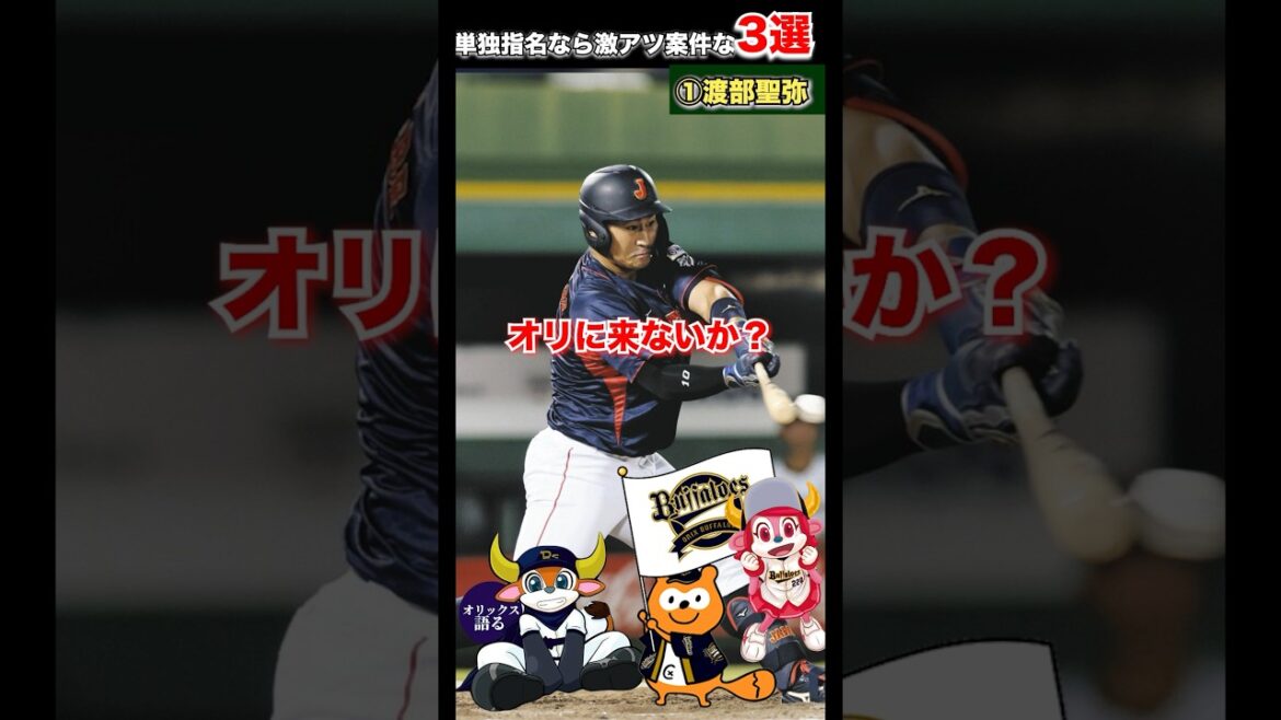【情報戦】単独指名できたら熱すぎる2024年ドラフト候補3選【オリックスバファローズ】