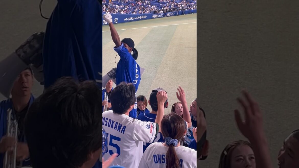 勝利の二次会🏅スタメン1-4番神ステ、岡林、福永、細川💫中日応援団🌈🌈交流戦🌈ナゴヤドーム2024.6.9 楽天戦3-1勝🥰松葉好投、板山3安打🌈 ライトスタンドドラゴンズ応援＃板山 #カリステ#松葉