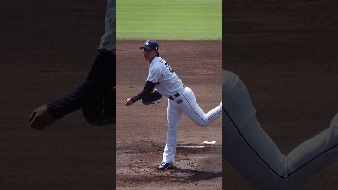 2023.07.22 埼玉西武-北海道日本ハム(カーミニーク) 浜屋将太 投球シーン