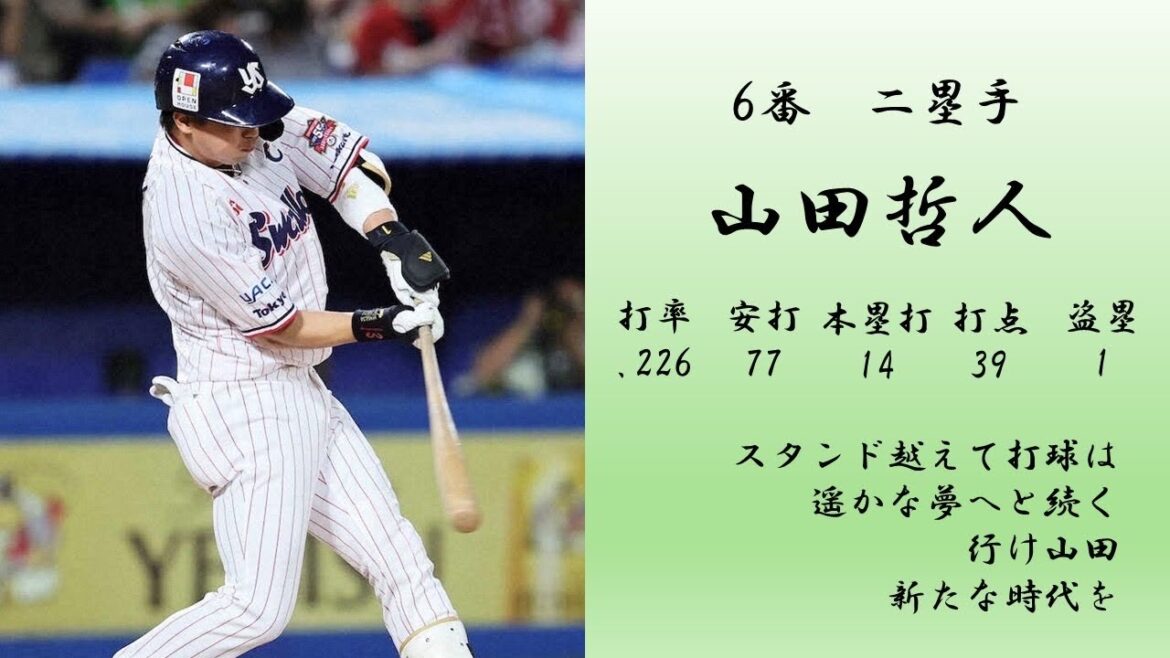 2024年　東京ヤクルトスワローズ　1-9