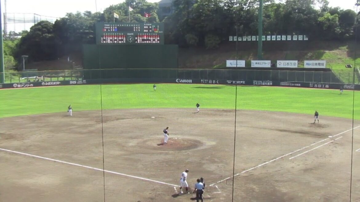 【ソフトバンク】木村大成〜巨人 菊田拡和をピンチでショートゴロに打ち取る（2024年9月2日 読売ジャイアンツ3軍 対 ソフトバンクホークス3軍）
