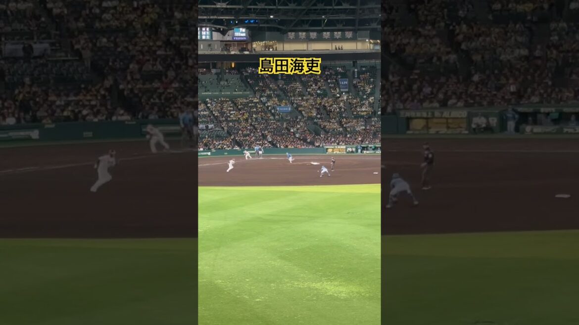 #島田海吏 代打で初球ゲッツーwww #岡田彰布