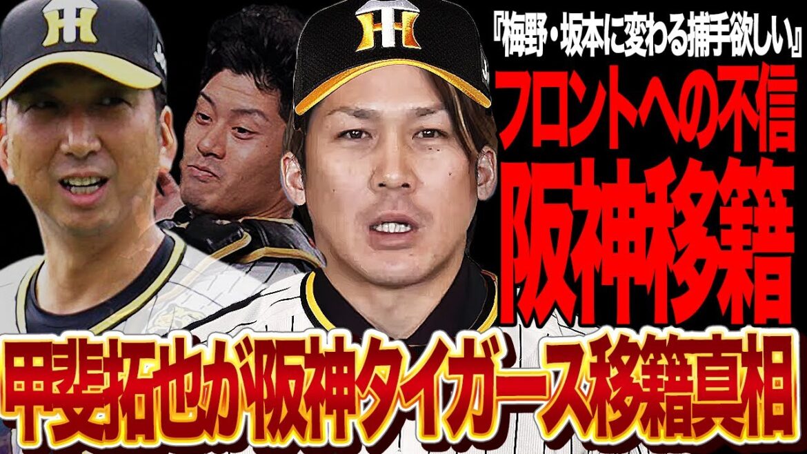 甲斐拓也が阪神タイガースに移籍…争奪戦の衝撃参入の理由に驚きを隠せない！！ソフトバンク正捕手がFA権行使が確実視、巨人・ソフトバンク・阪神の三つ巴の行方が…【プロ野球】