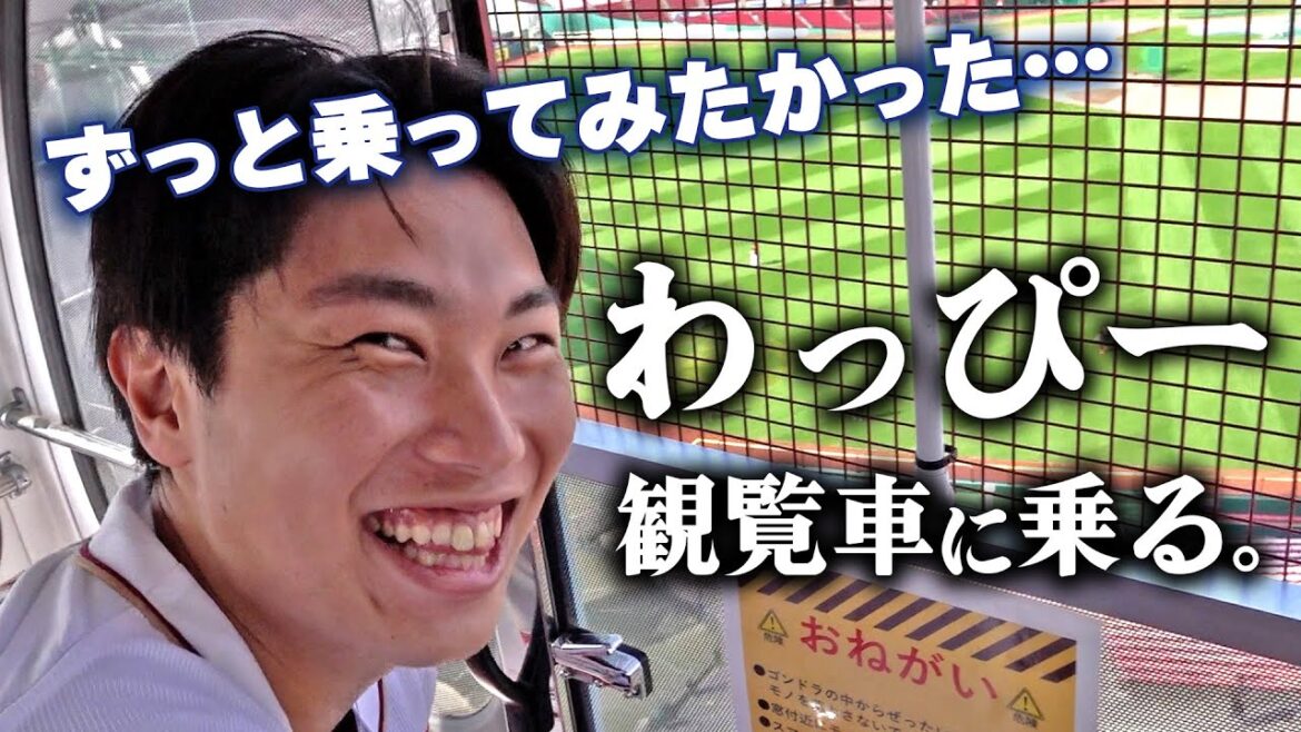 【念願叶う🎡】#渡辺翔太 選手と一緒に観覧車に乗った気持ちになれます。