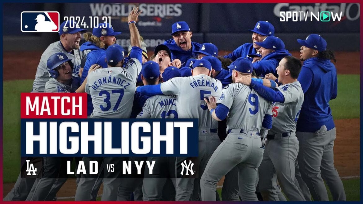 【ドジャース、4年ぶり8度目のWS制覇!大谷と山本が悲願の世界一に輝く!】ドジャース vs ヤンキース 試合ハイライト MLB2024 ワールドシリーズ第5戦 10.31 【ドジャース、4年ぶり8度目のWS制覇!大谷と山本が悲願の世界一に輝く!】ドジャース vs ヤンキース 試合ハイライト MLB2024 ワールドシリーズ第5戦 10.31