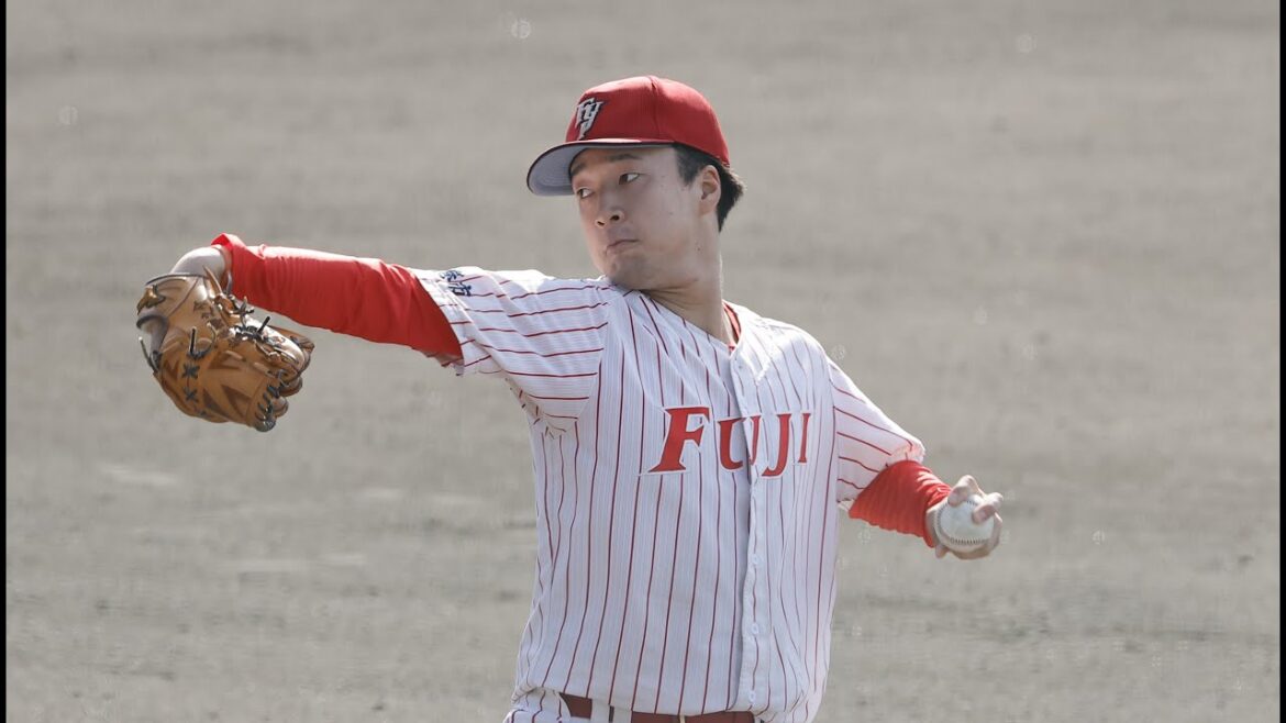 カープドラフト2位 佐藤柳之介投手 富士大学 5回89球3安打1失点で神宮大会出場決定❗ カープドラフト2位 佐藤柳之介投手 富士大学 5回89球3安打1失点で神宮大会出場決定❗