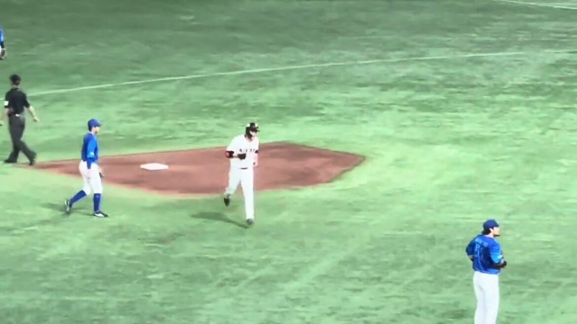 中山礼都のCS第1号先制ホームラン！