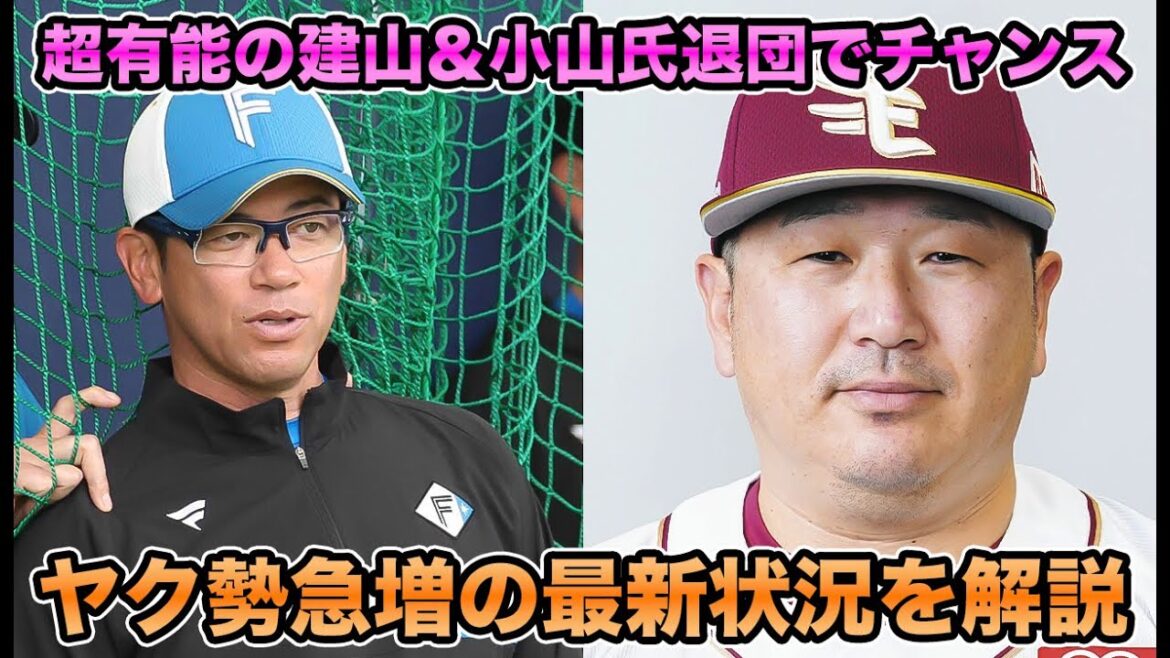 【有能指導者大量発生】福川コーチ招聘でヤクルト勢が急増!! ハム建山＆ロッテ村田コーチ退団など最新状況を解説【オリックスバファローズ】