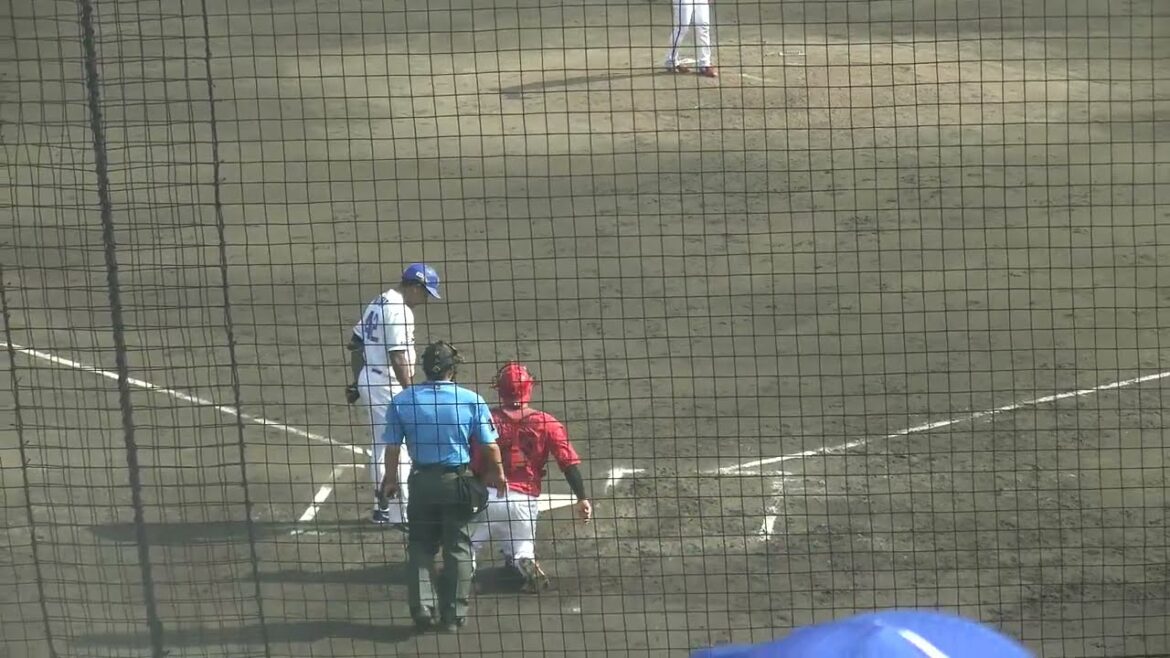 中日ドラゴンズ ブライト健太選手 第3打席 センターフライ VS 広島東洋カープ 高橋昂也投手 2024/9/24 ナゴヤ球場