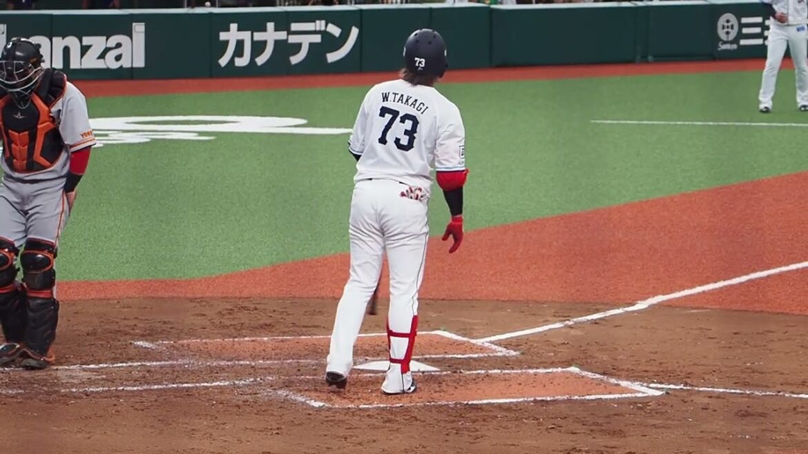 2023.06.24 埼玉西武-読売(ベルーナドーム) 高木渉 打席シーン