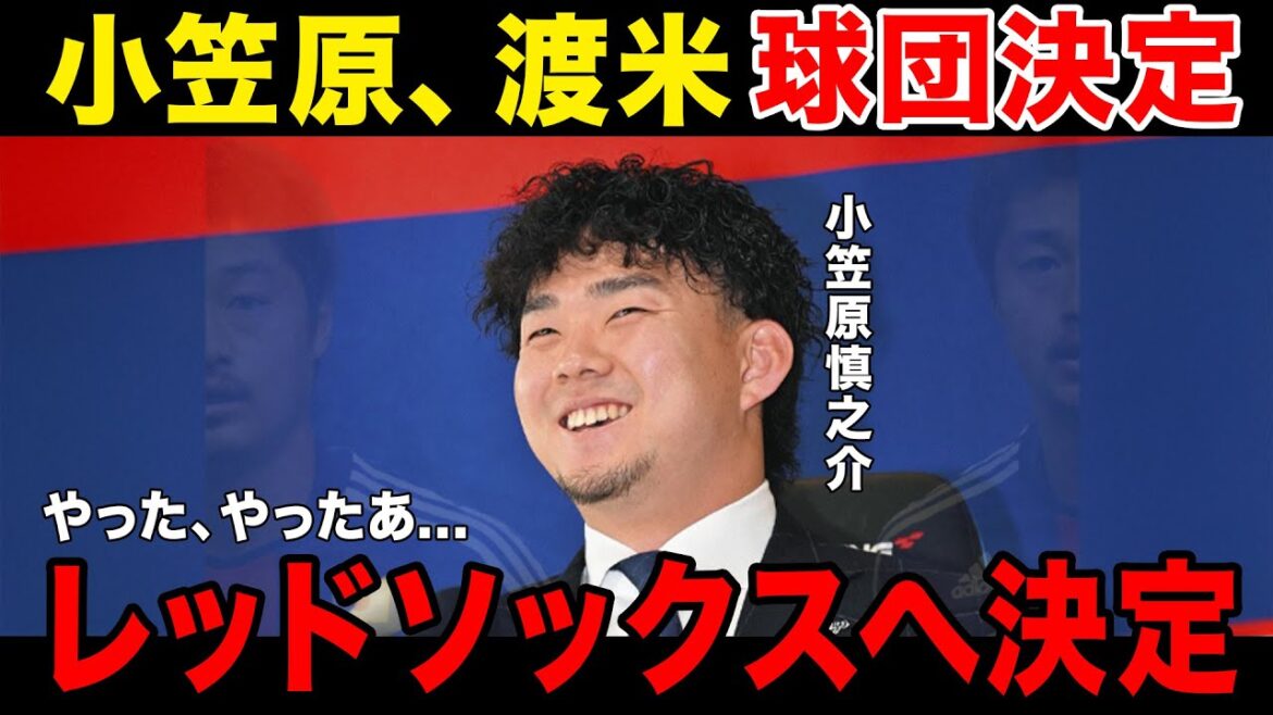 【赤靴下を履く】小笠原、念願の渡米決定で満面の笑み....球団はまさかのレッドソックスに決定...理由はまさかのあの人.....