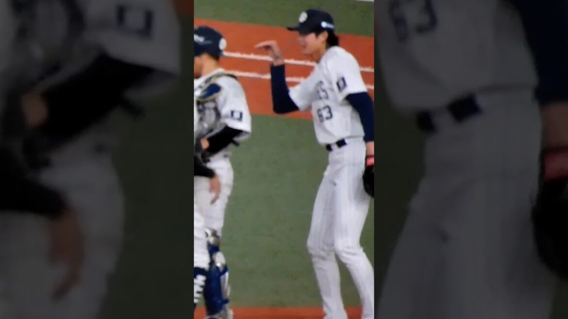 20230917試合終了後ハイタッチ#オリックスバファローズ #宗佑磨#山﨑颯一郎