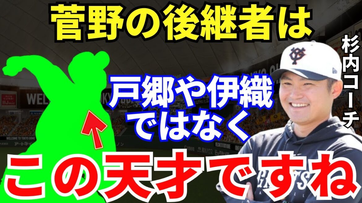 杉内コーチ「この選手が穴を埋めてくれる」杉内コーチが絶賛する”あの投手”が菅野智之の穴を完璧に埋めるかもしれない！