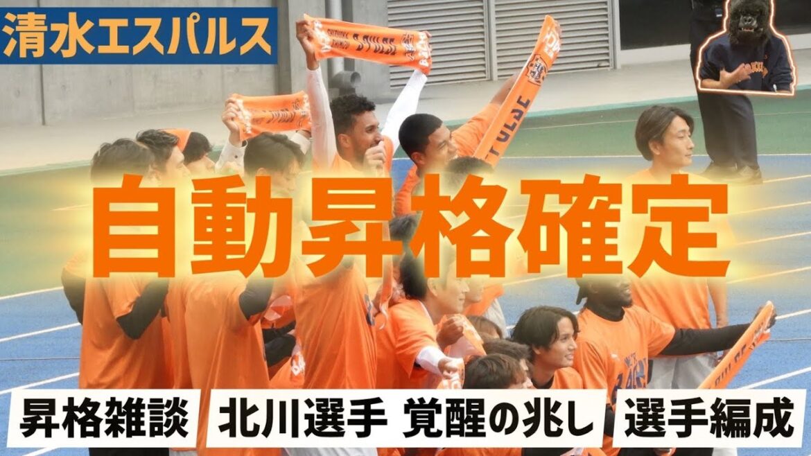 【清水エスパルス】祝！昇格が決まっての想いを喋ります！【雑談】