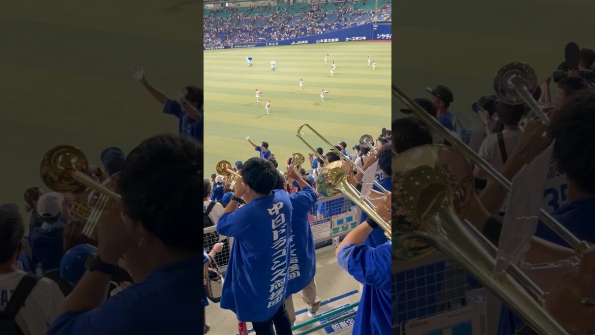 二次会🔥スタメン9番❤️‍🔥松葉📣燃えよドラゴンズ🔥 🌈ナゴヤドーム2024.6.30 DeNA戦3-0勝ち🥰田中2点先制点・カリステ追加点・松葉定時🌈 ライトドラゴンズ応援