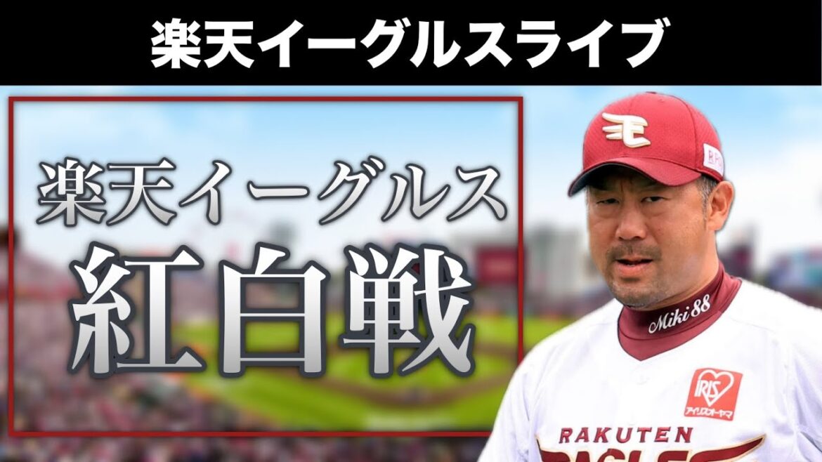楽天イーグルス紅白戦　ライブ観戦【2024.11.04】#ジンのここがヘンだよプロ野球