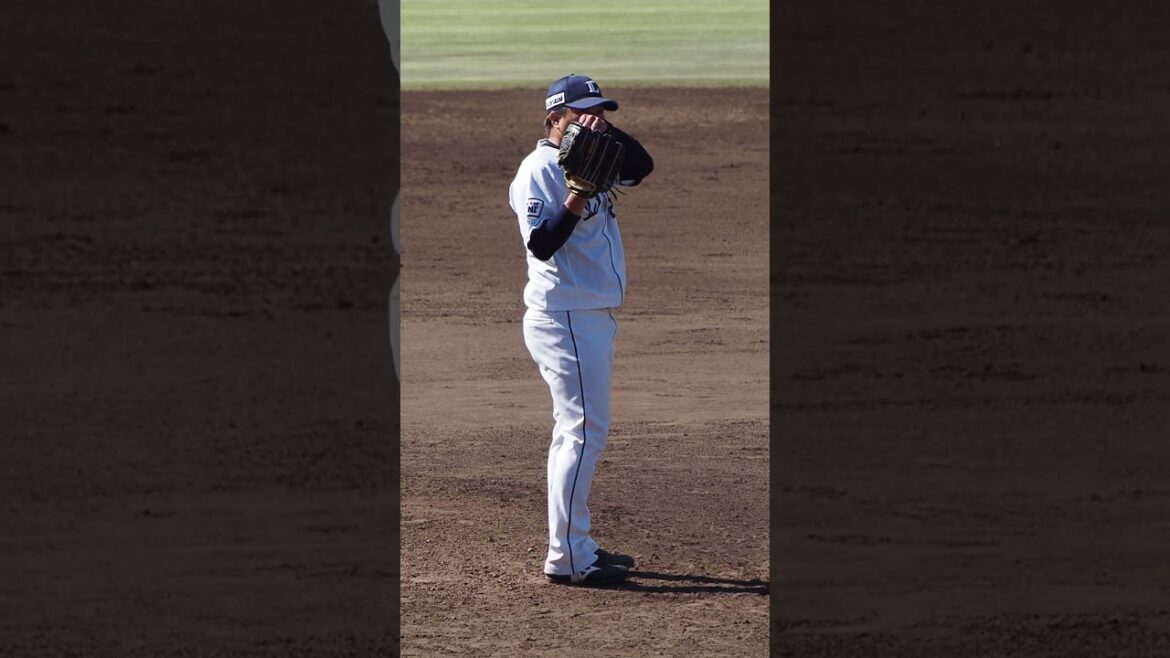 2023.07.29 埼玉西武-東北楽天(カーミニーク) 公文克彦 投球シーン