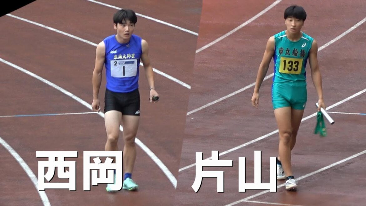 西岡尚輝・片山瑛太がアンカー TR2組~9組 一般男子リレー 4x100m エコパトラックゲームズ陸上2024 西岡尚輝・片山瑛太がアンカー TR2組~9組 一般男子リレー 4x100m エコパトラックゲームズ陸上2024