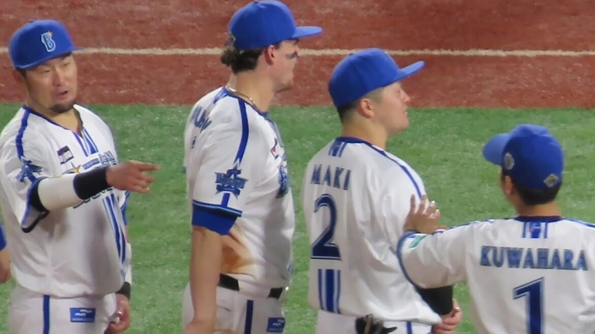 【桑原タジタジw】戸柱恭孝、取れそうだったMVPを桑原に奪われちょっぴり不服そう？