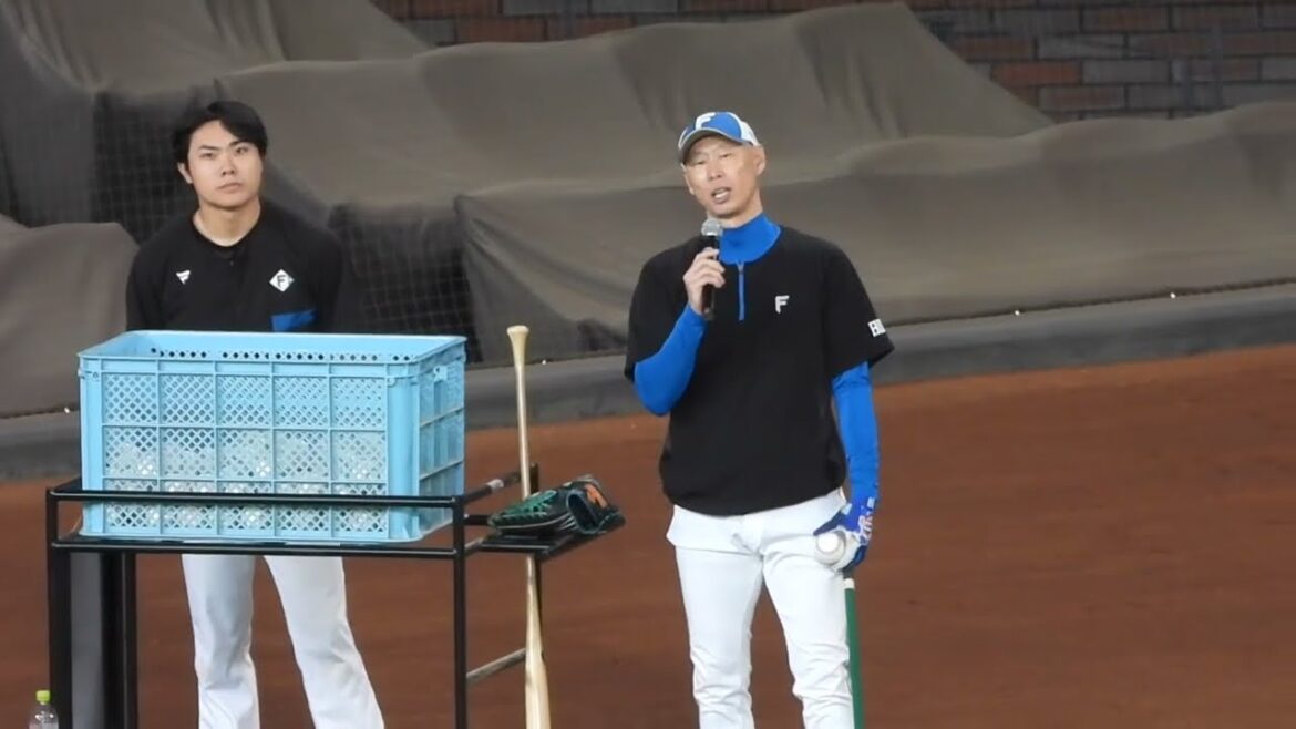 森本稀哲コーチの指導🔥にこやかだけど言ってることは正しい…野村佑希、矢澤宏太、水谷瞬北海道日本ハムファイターズ秋季キャンプエスコンフィールド北海道