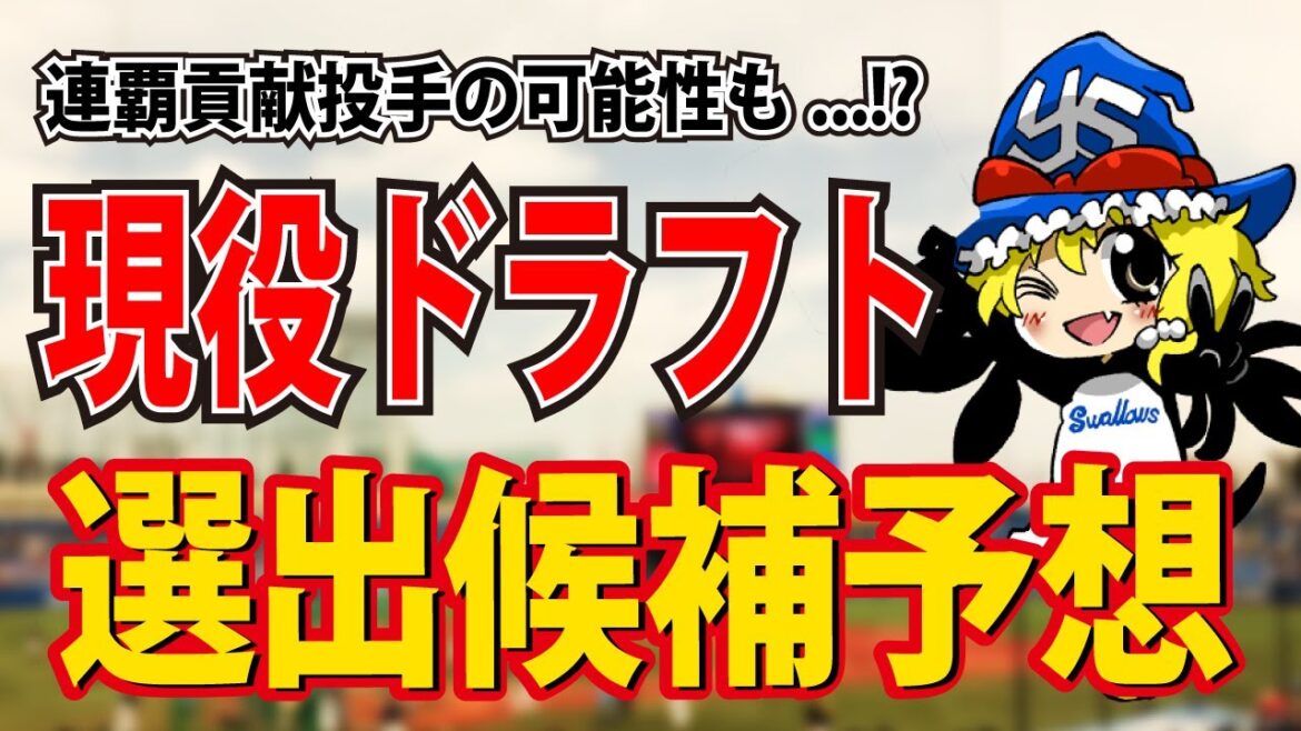 現役ドラフトを徹底予想2024