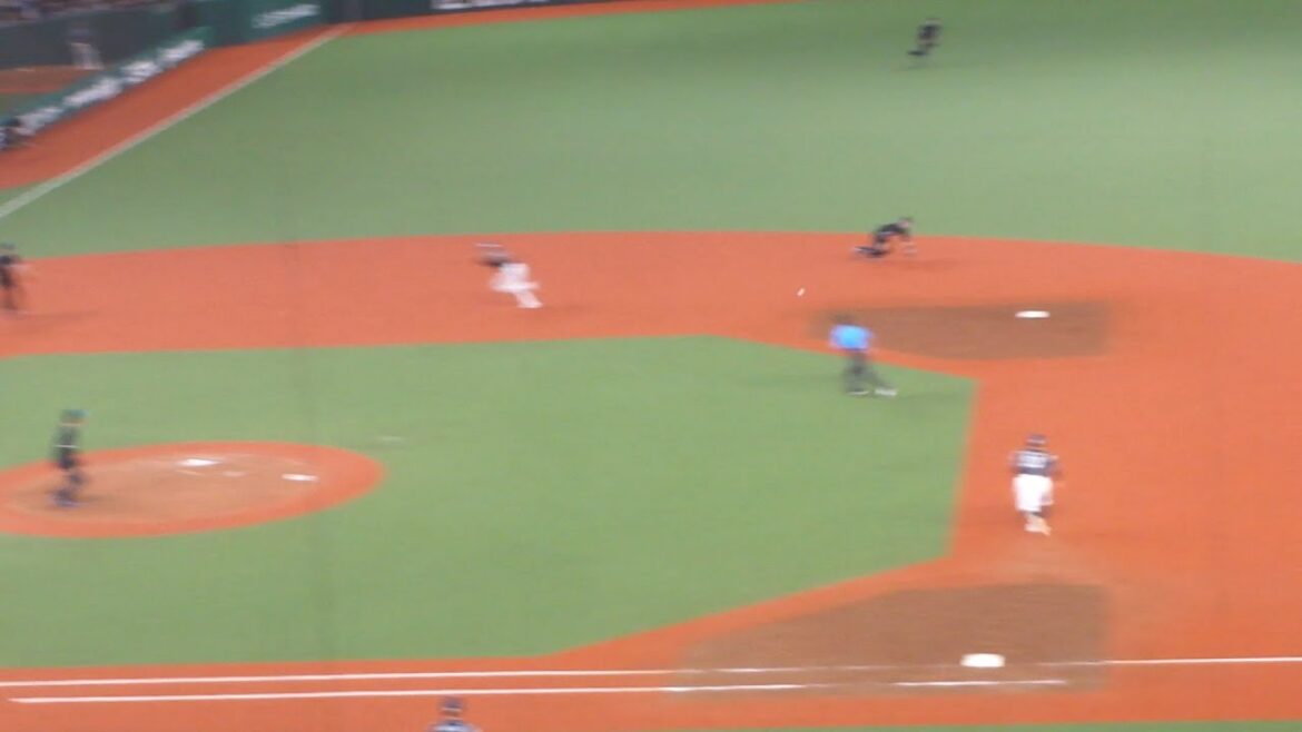 日本ハム 水野達稀 ファインプレー　西武 vs 日本ハム　2024年9月1日(日) ベルーナドーム