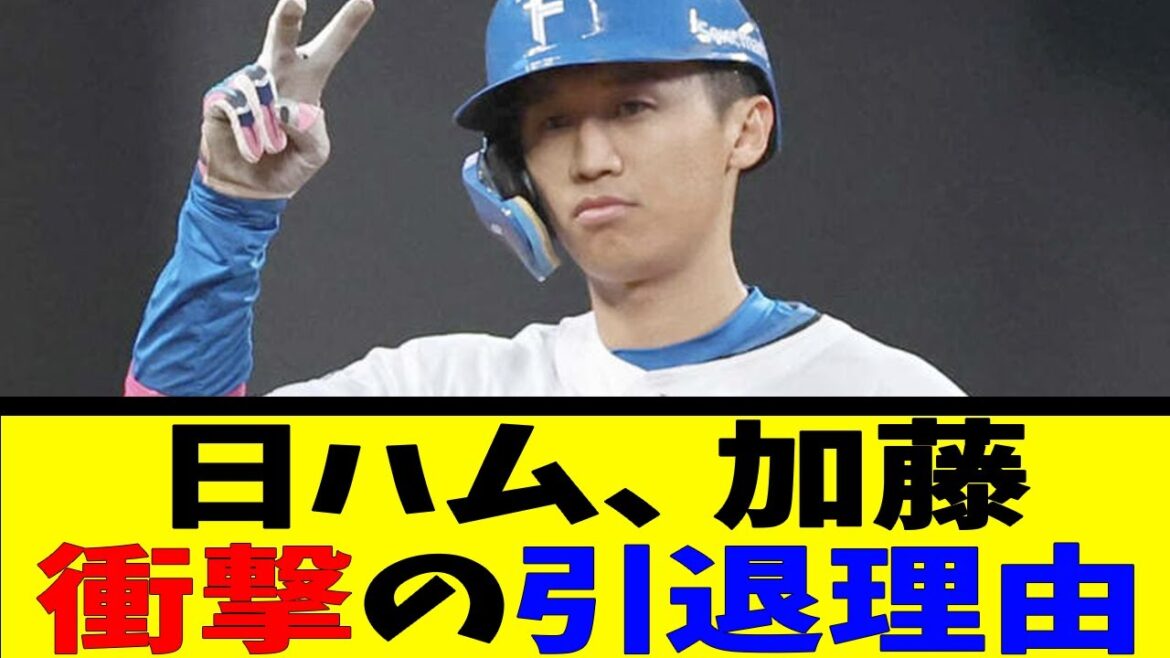 日ハム、加藤衝撃の引退理由【反応集】【野球反応集】【なんJ なんG野球反応】【2ch 5ch】 日ハム、加藤衝撃の引退理由【反応集】【野球反応集】【なんJ なんG野球反応】【2ch 5ch】