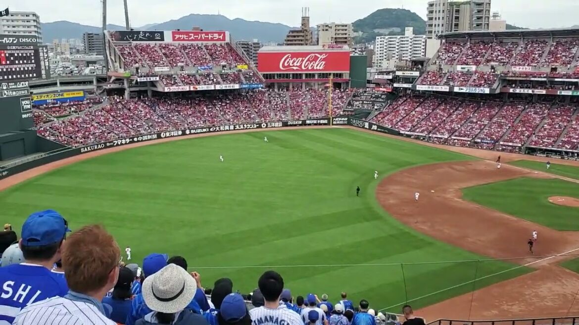 20240505　打者の蝦名達夫に汎用ﾃｰﾏを使用！【右打者汎用応援歌】横浜DeNAﾍﾞｲｽﾀｰｽﾞ　9回表@MAZDA Zoom-Zoom ｽﾀｼﾞｱﾑ広島･ﾋﾞｼﾞﾀｰﾊﾟﾌｫｰﾏﾝｽ