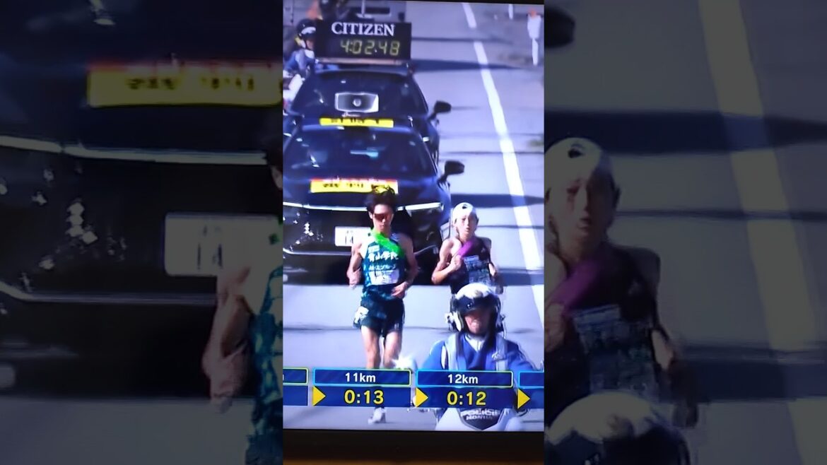 7区 國學院大學平林清澄が青山学院大学太田蒼生に追いつく #全日本大学駅伝