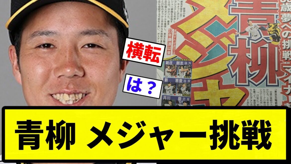 【超絶速報】青柳 メジャー挑戦【プロ野球反応集】【1分動画】【プロ野球反応集】 【超絶速報】青柳 メジャー挑戦【プロ野球反応集】【1分動画】【プロ野球反応集】