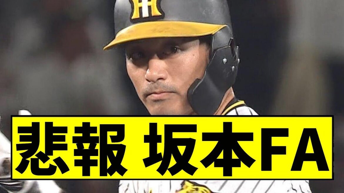 【阪神】坂本、FA行使へ...【2chスレ】