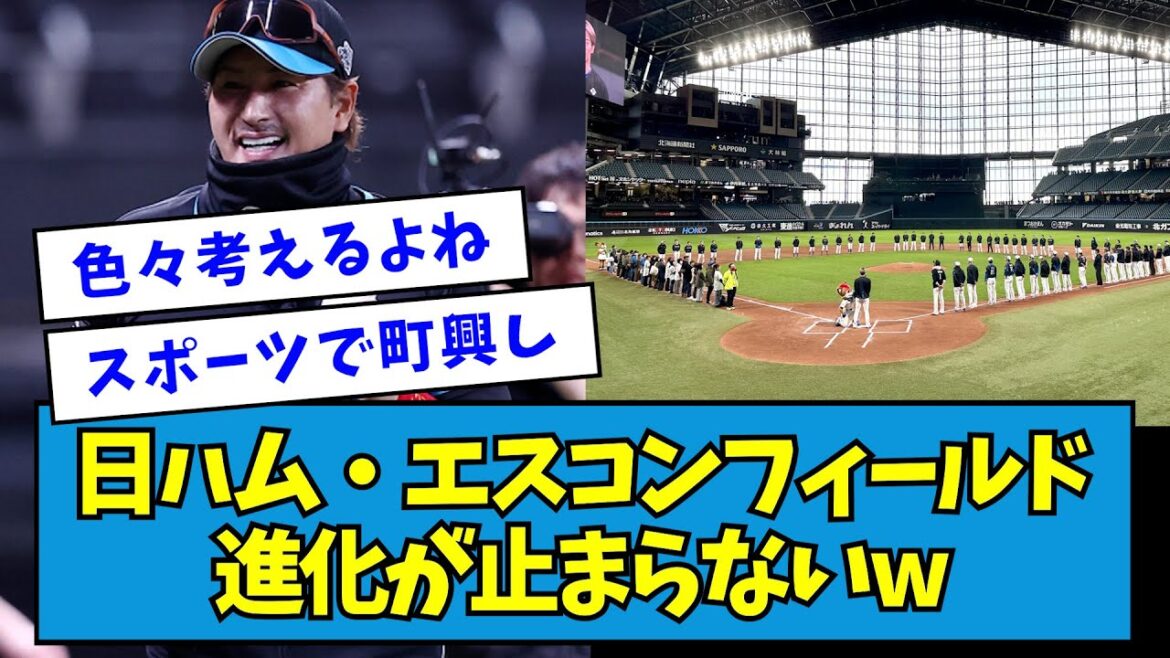 【秘策】日ハム・エスコンフィールド、進化が止まらないwwww【なんJ反応】 【秘策】日ハム・エスコンフィールド、進化が止まらないwwww【なんJ反応】