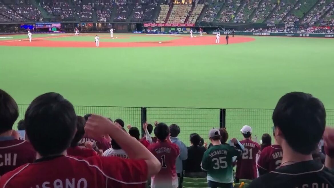 20240510　報道に負けるなコブちゃん！【小深田大翔 応援歌】3回表　東北楽天ｺﾞｰﾙﾃﾞﾝｲｰｸﾞﾙｽ@ﾍﾞﾙｰﾅﾄﾞｰﾑ･外野ﾗｲﾄ 西武ﾄﾞｰﾑ