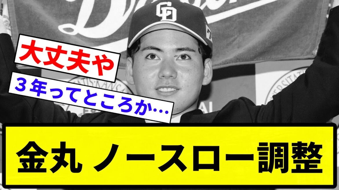 【もう終わりだよ】中日ドラ1金丸さん、腰痛不安でノースロー調整www【プロ野球反応集】【1分動画】【プロ野球反応集】