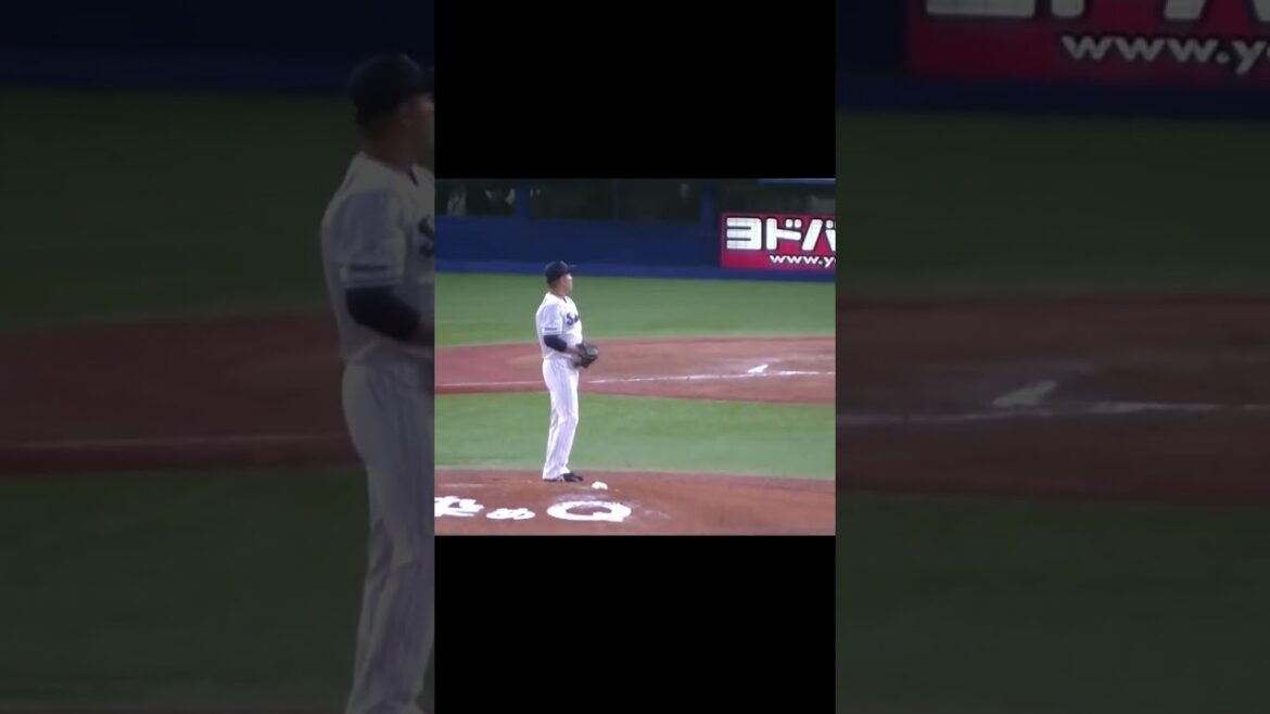 宮川哲の投球フォーム（2024年4月11日 ヤクルトスワローズ 対 読売ジャイアンツ）