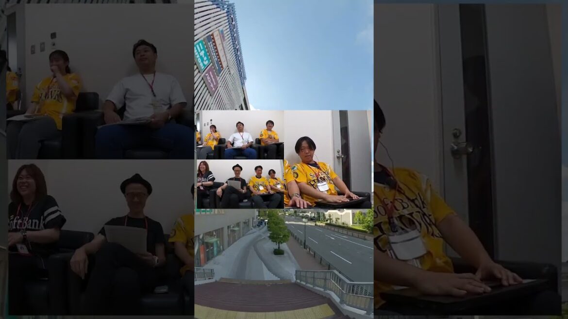 鷹祭 SUMMER BOOSTへの"道"「パーソルカメラ」パ・リーグ裏側密着中！ #shorts