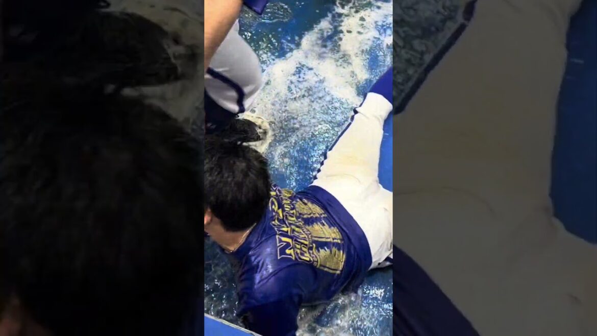 森敬斗！ビールかけ、スプラッシュ！！