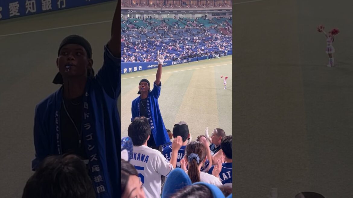 勝利の二次会🏅スタメン9番松葉✨燃えよ🔥ドラゴンズ💫中日応援団🌈🌈交流戦🌈ナゴヤドーム2024.6.9 楽天戦3-1勝🥰松葉好投、板山3安打🌈 ライトスタンドドラゴンズ応援　＃板山 #カリステ #松葉