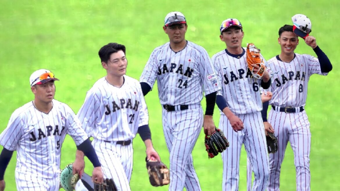 侍ジャパン内野守備練習（2024 1031）