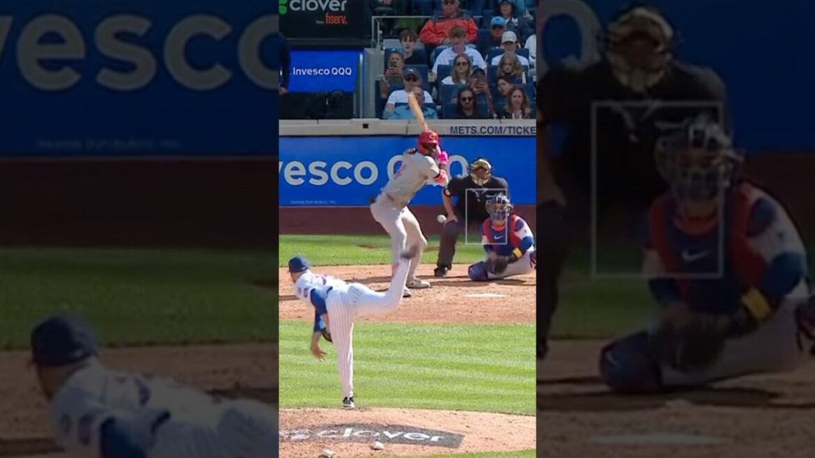 Reed Garrett strikes out Elly De La Cruz at CitiField #mlb #baseball #strikeout #shorts