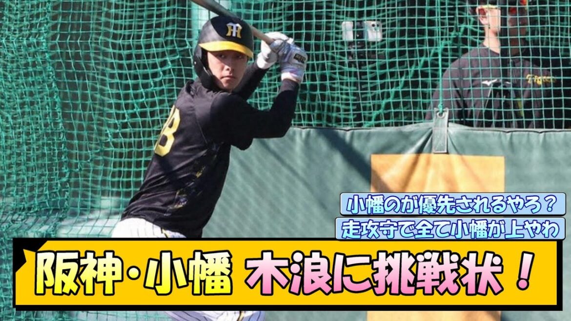 阪神・小幡　木浪に挑戦状！【なんJ/2ch/5ch/ネット 反応 まとめ/阪神タイガース/藤川球児】